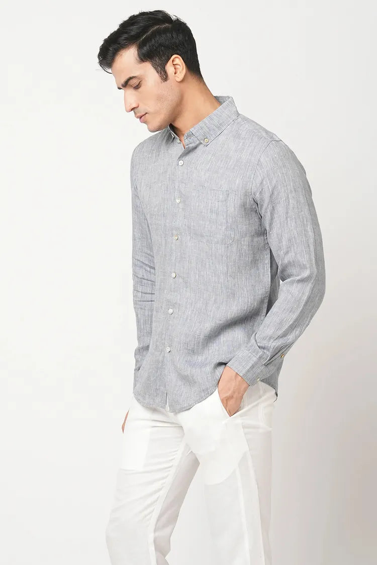 Set of 2: Velocity Button-Down Shirt & Cedar Tailored Pants-Co-ords-set-36