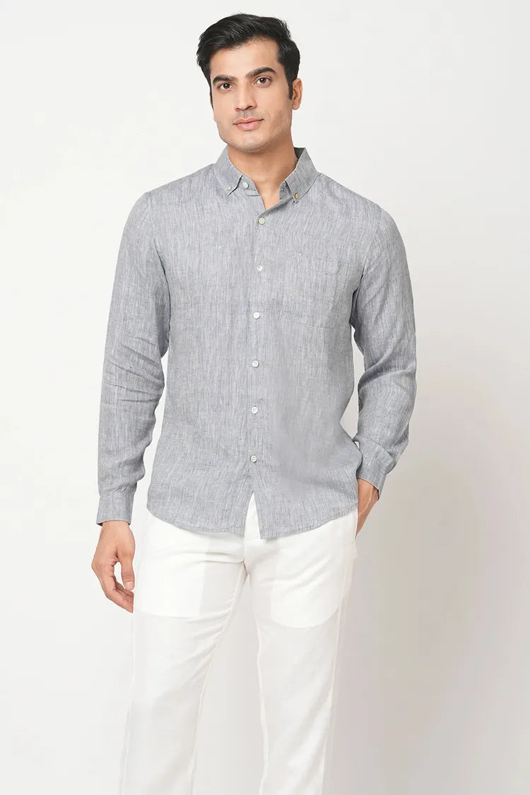 Set of 2: Velocity Button-Down Shirt & Cedar Tailored Pants-Co-ords-set-36