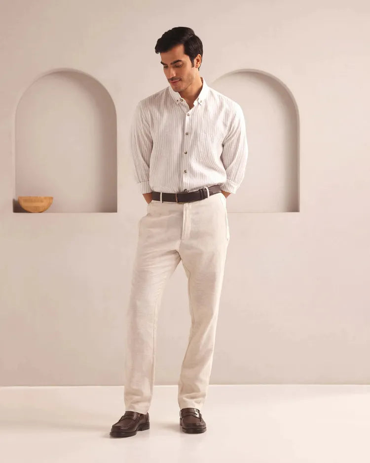 Set of 2: Velocity Buttondown Shirt and Cedar Pants-Co-ords-set-5