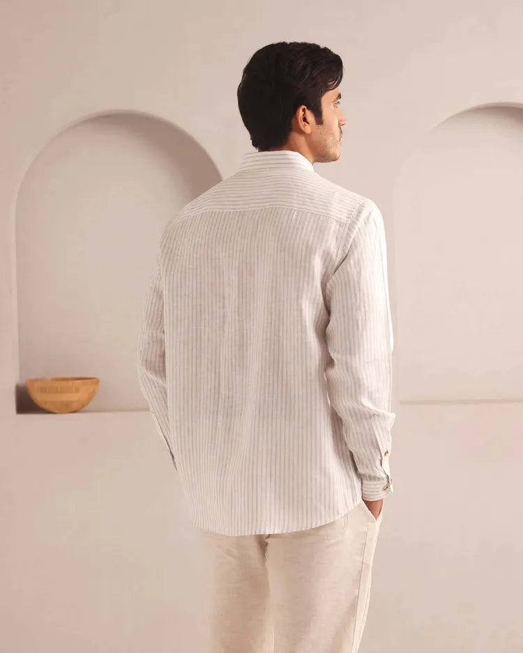 Set of 2: Velocity Buttondown Shirt and Cedar Pants-Co-ords-set-5