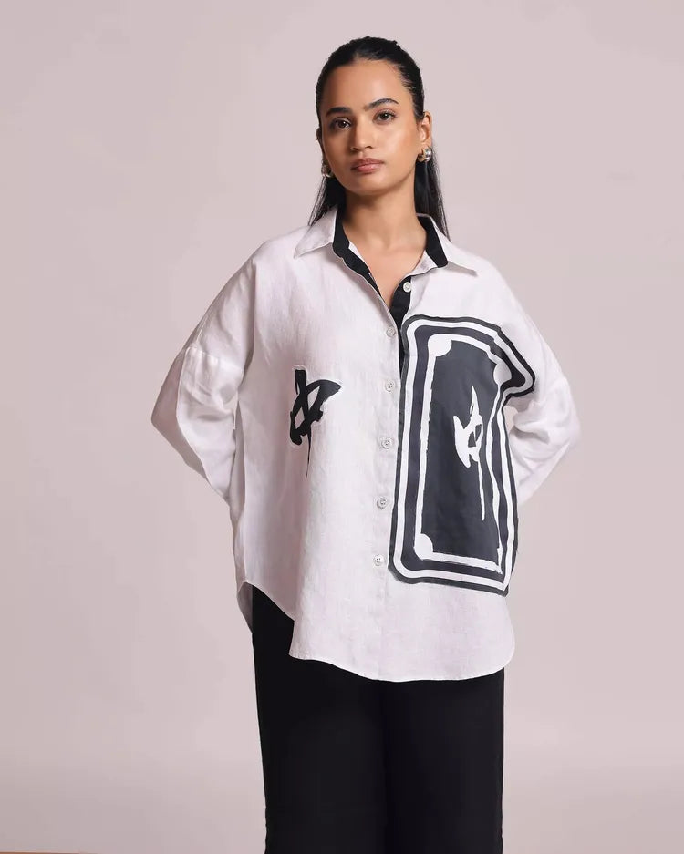 Set of 2: Mahjong Shirt & Marigold Pants