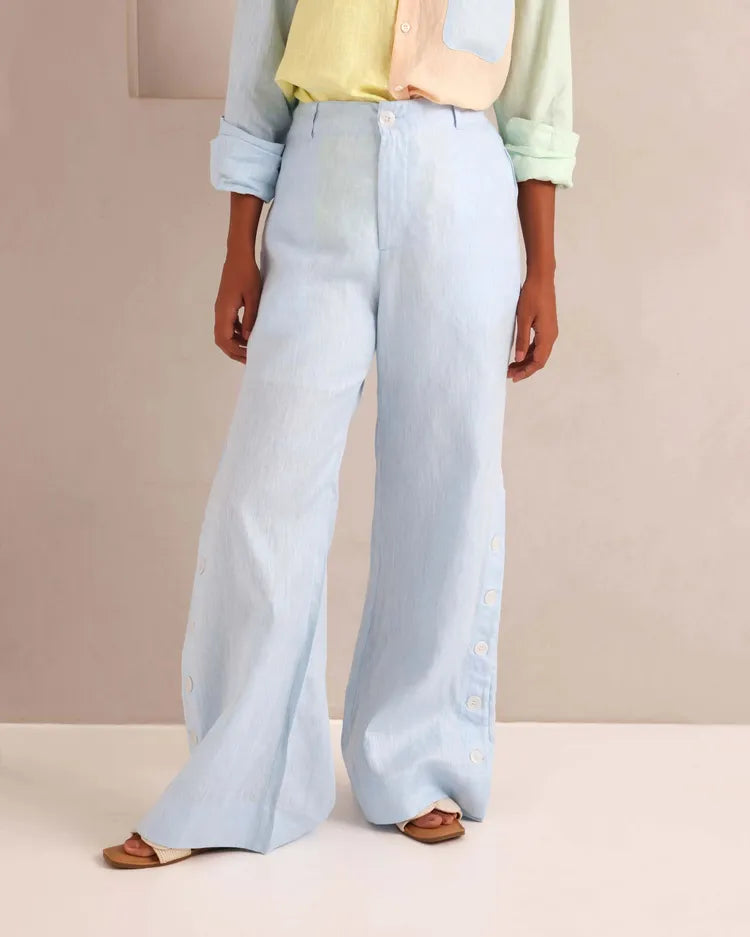 Set of 2 : Spirit Shirt & Marigold Pants - Pastel & Lightblue