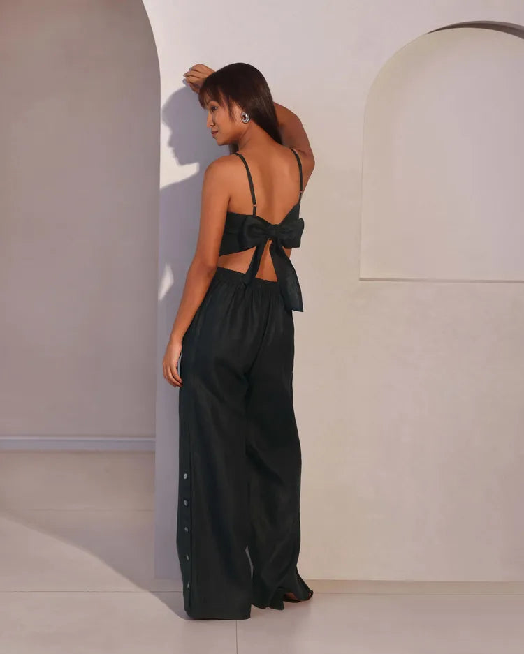 Set of 2 : Mellow Tops & Marigold Pants - Black