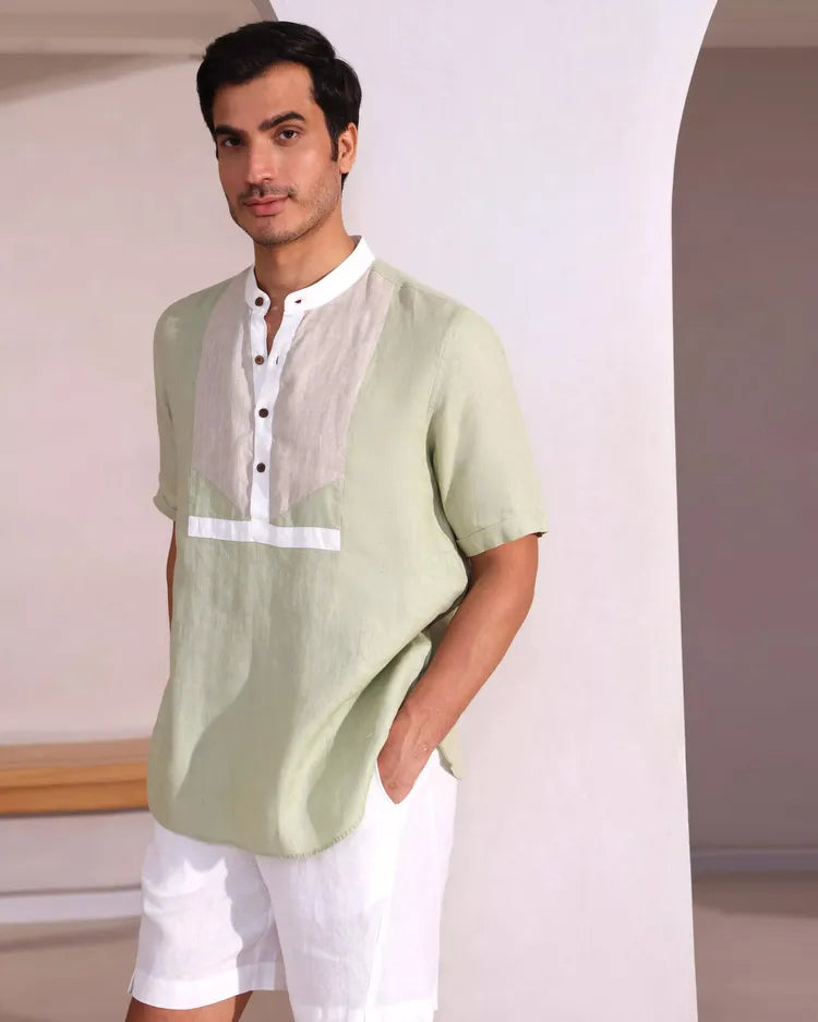 Set of 2: Cypress Shirt and Bonzai Shorts