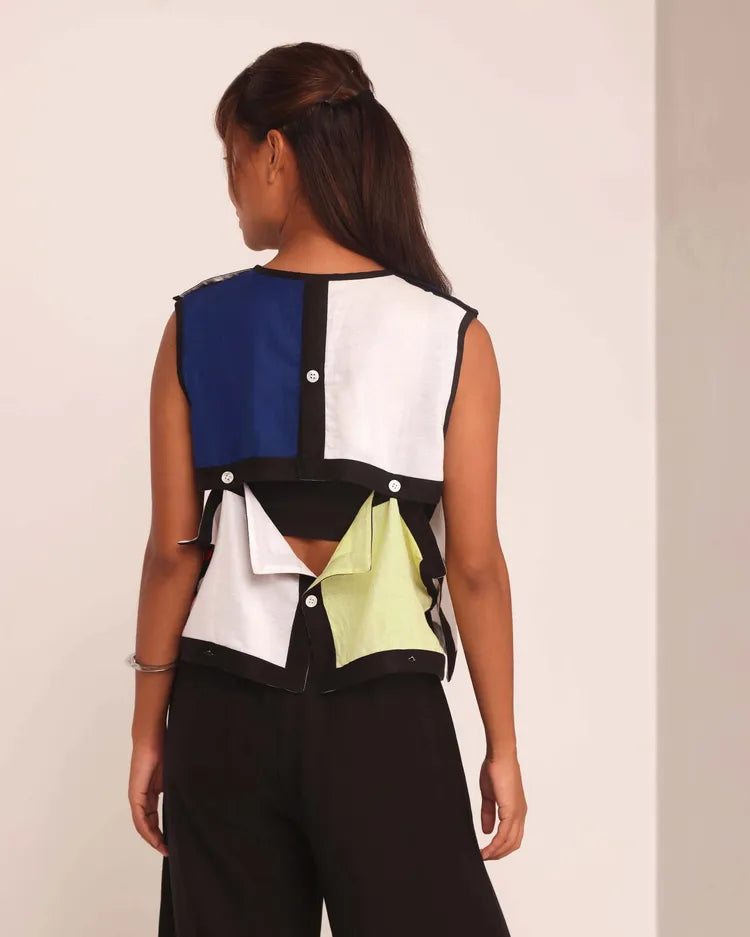 Set of 2 : Mondrian Jacket & Tranquil Flared Pants