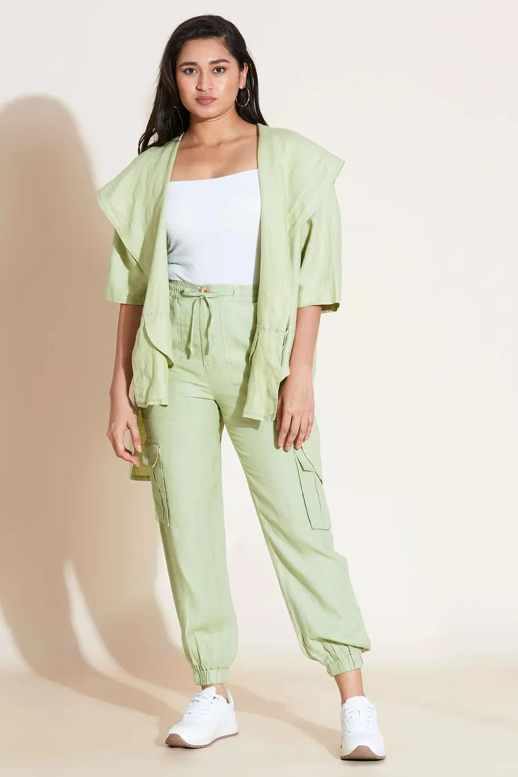 Set of 2 : Banyan Jacket & Savannah Cargo Pants - Sage