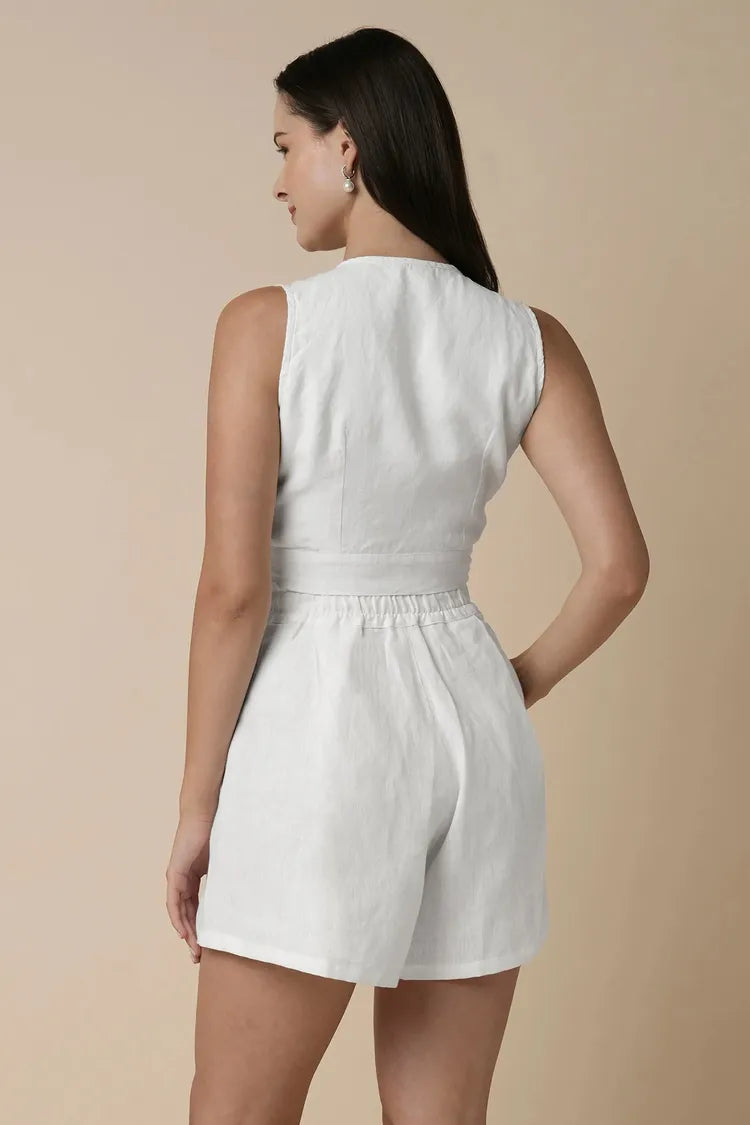 Set of 2 : Aria Top & Aerial Highwaisted Shorts