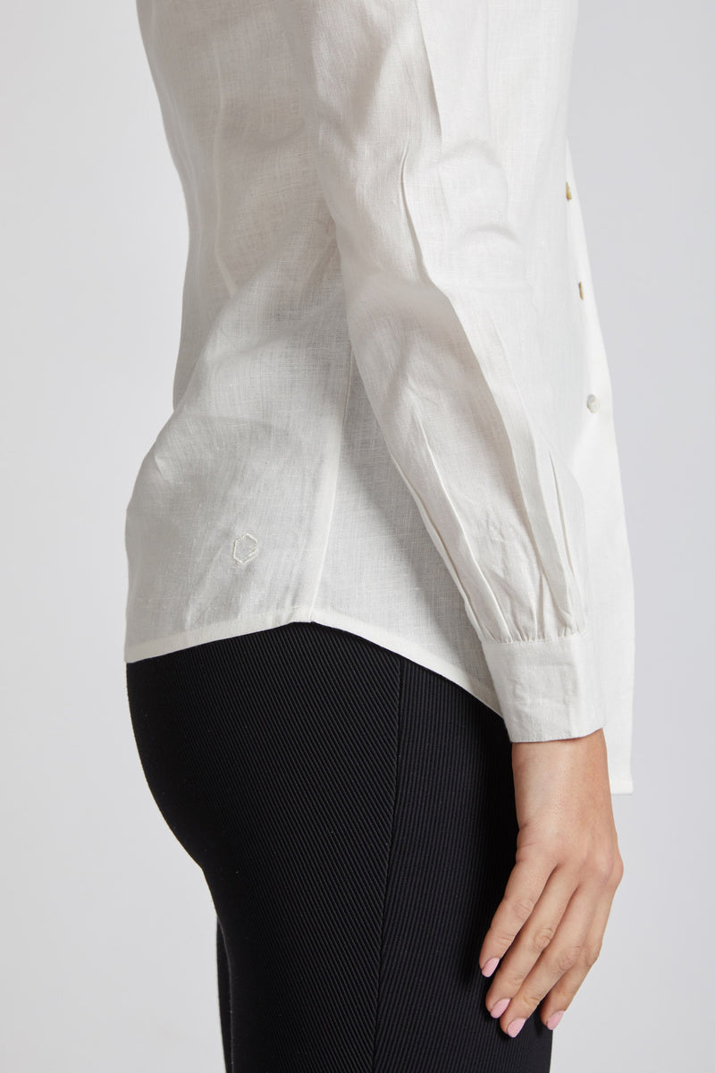 Compass Asymmetric Top - White | Relove