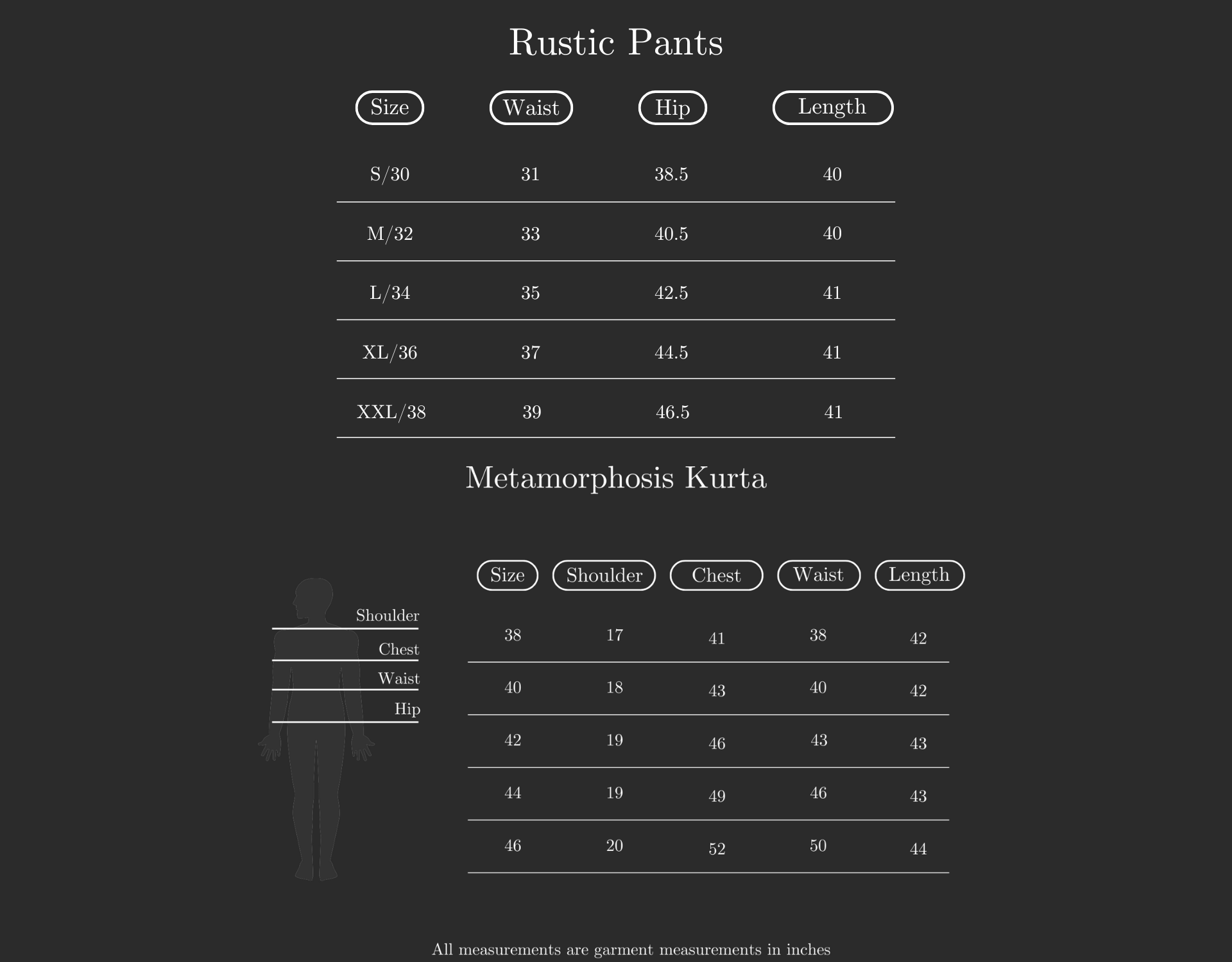 Size Guide Image