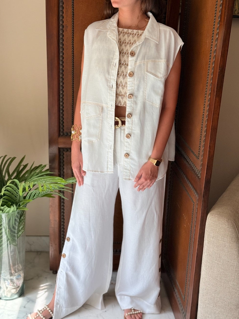 Set of 3: Hue Jacket , Mellow Top & Marigold Pants