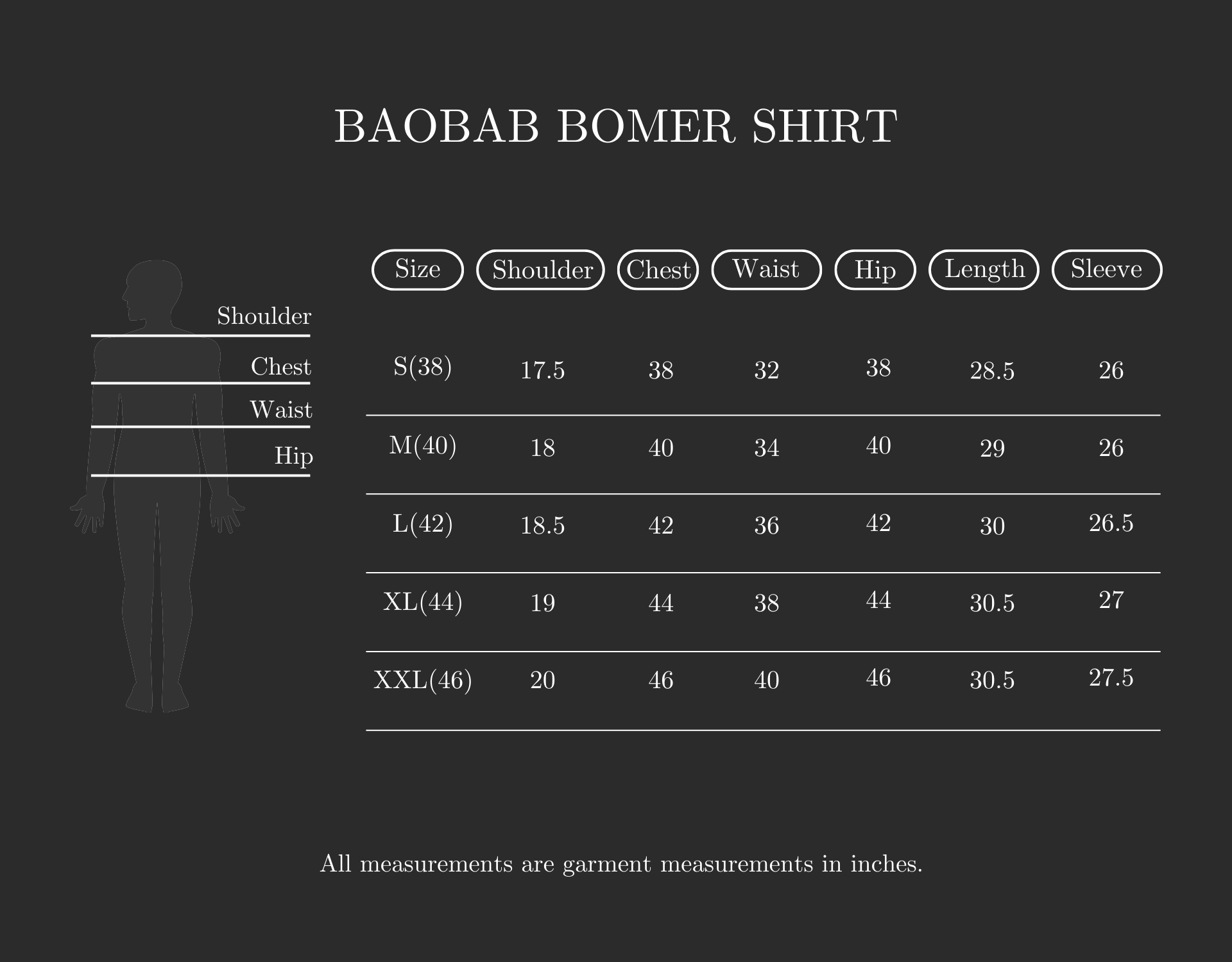 Size Guide Image