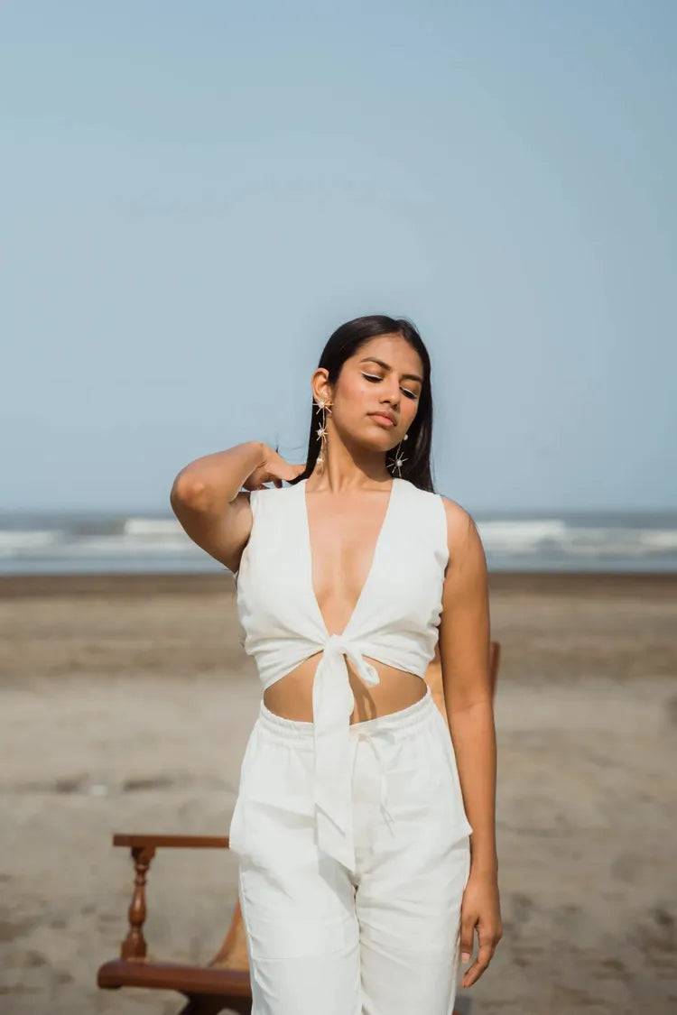 Set of 2: Aria Top & Flutter Pants