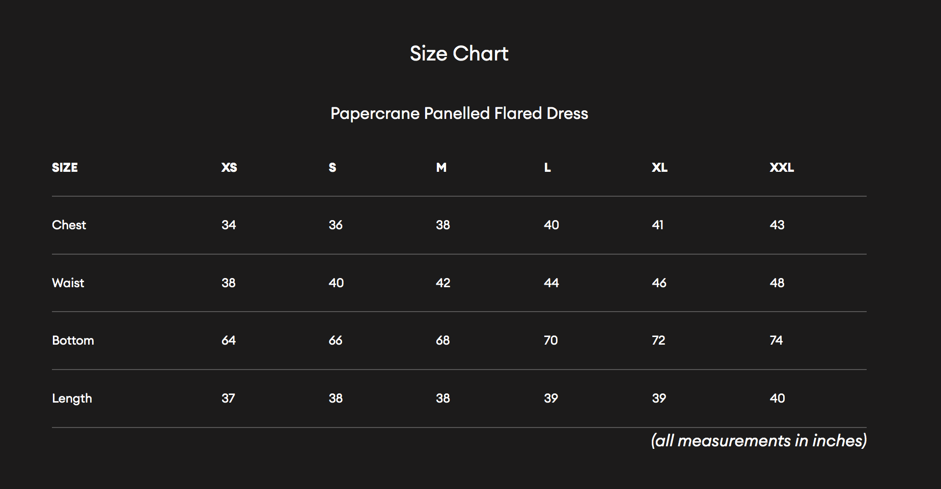 Size Guide Image