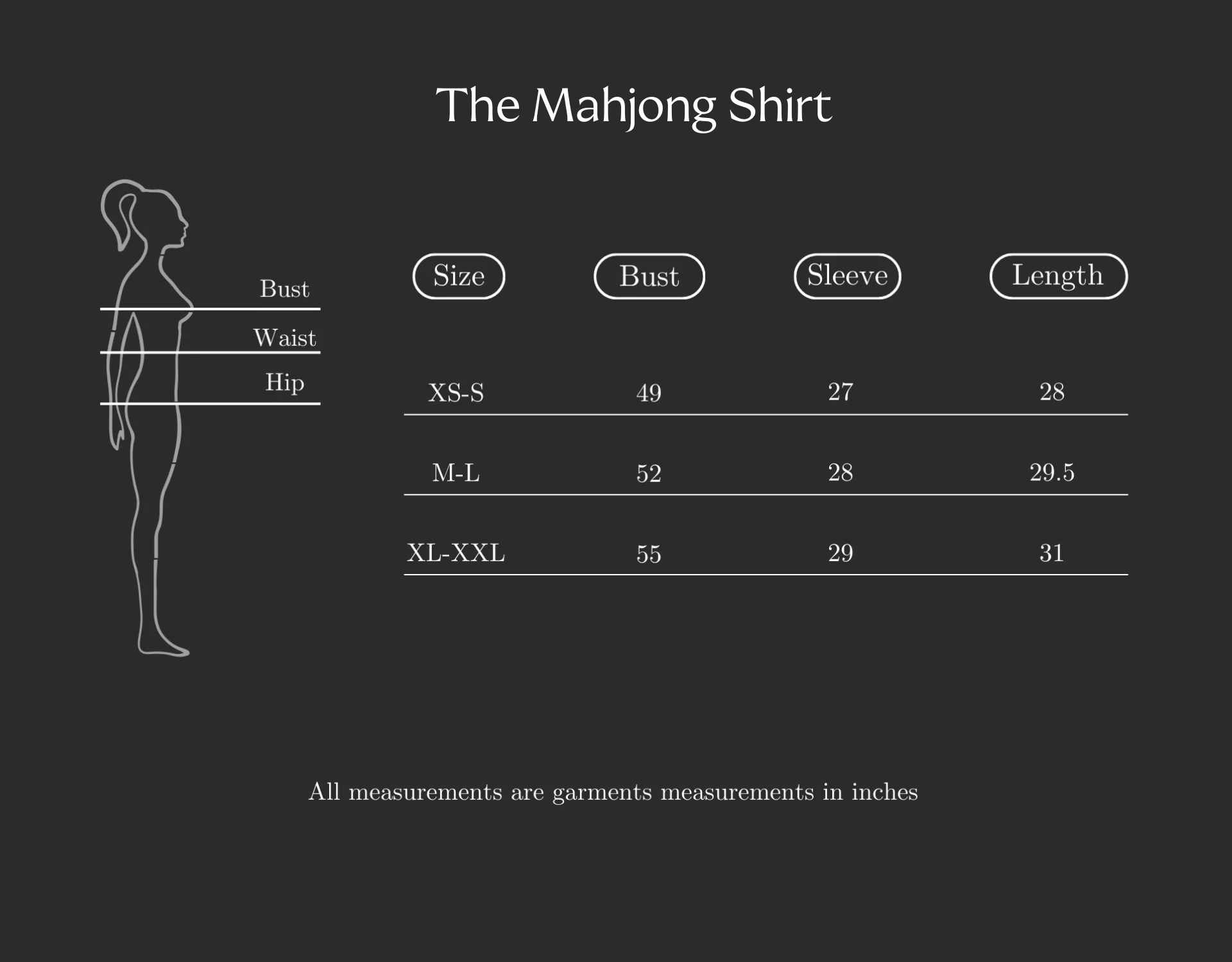 Size Chart (variant 8349031301312)