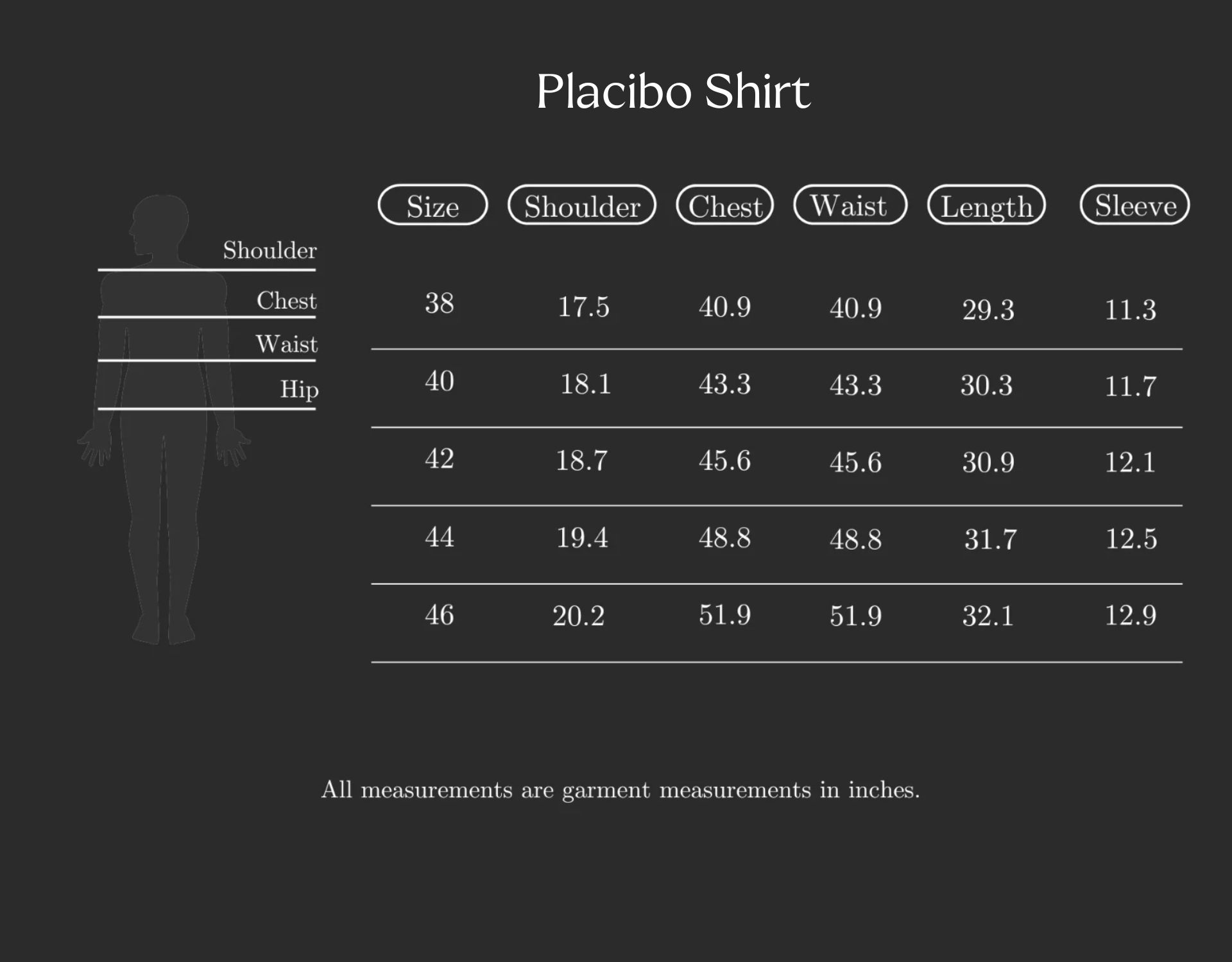 Size Chart (variant 7606017720512)