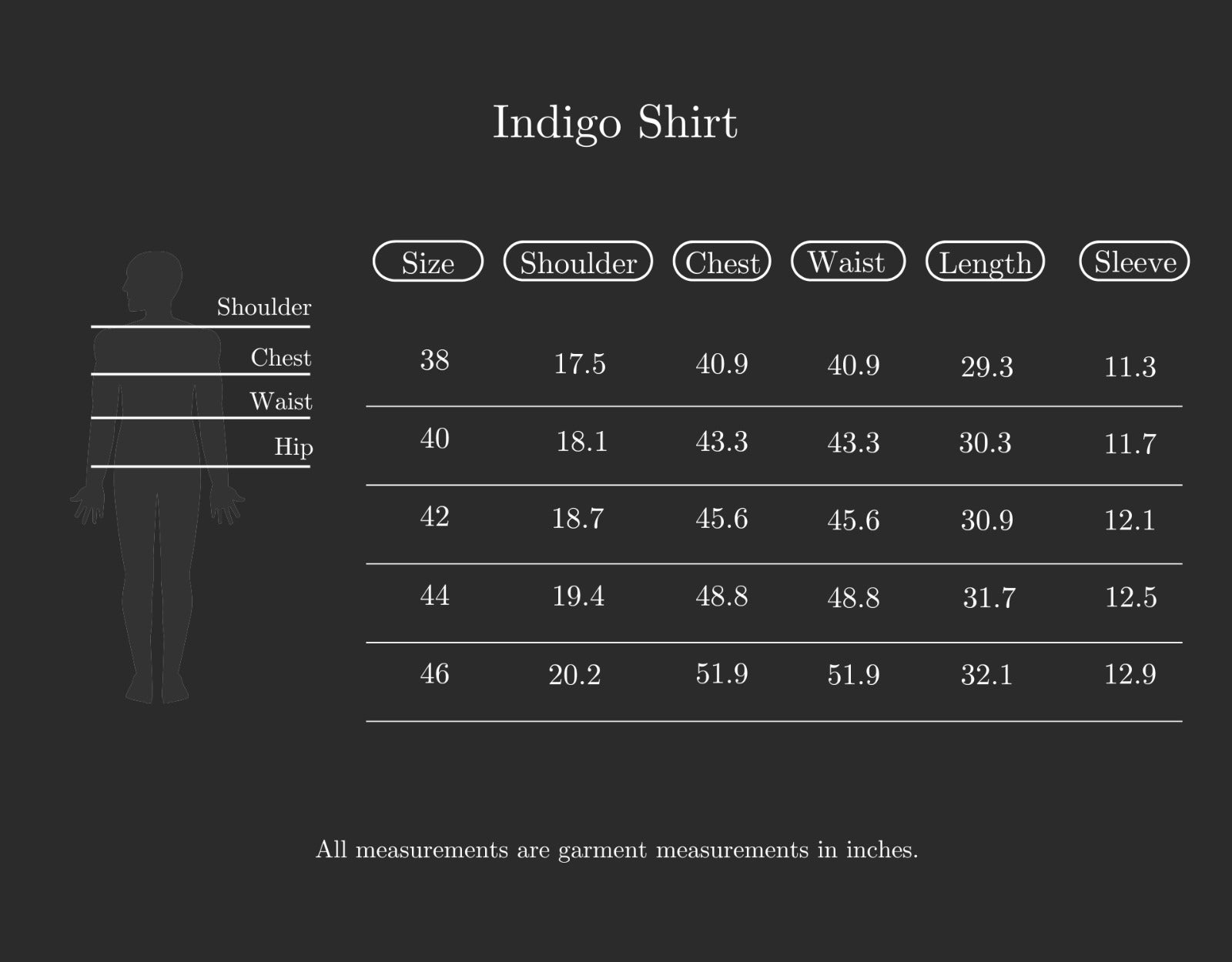 Size Chart (variant 8352869744832)
