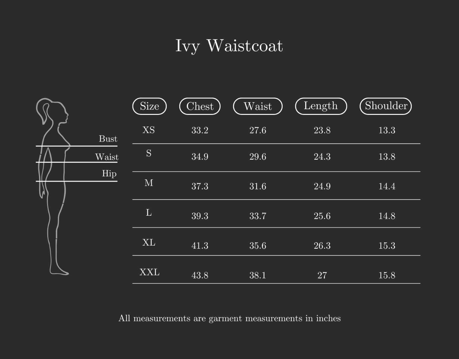Size Chart (variant 8333716750528)