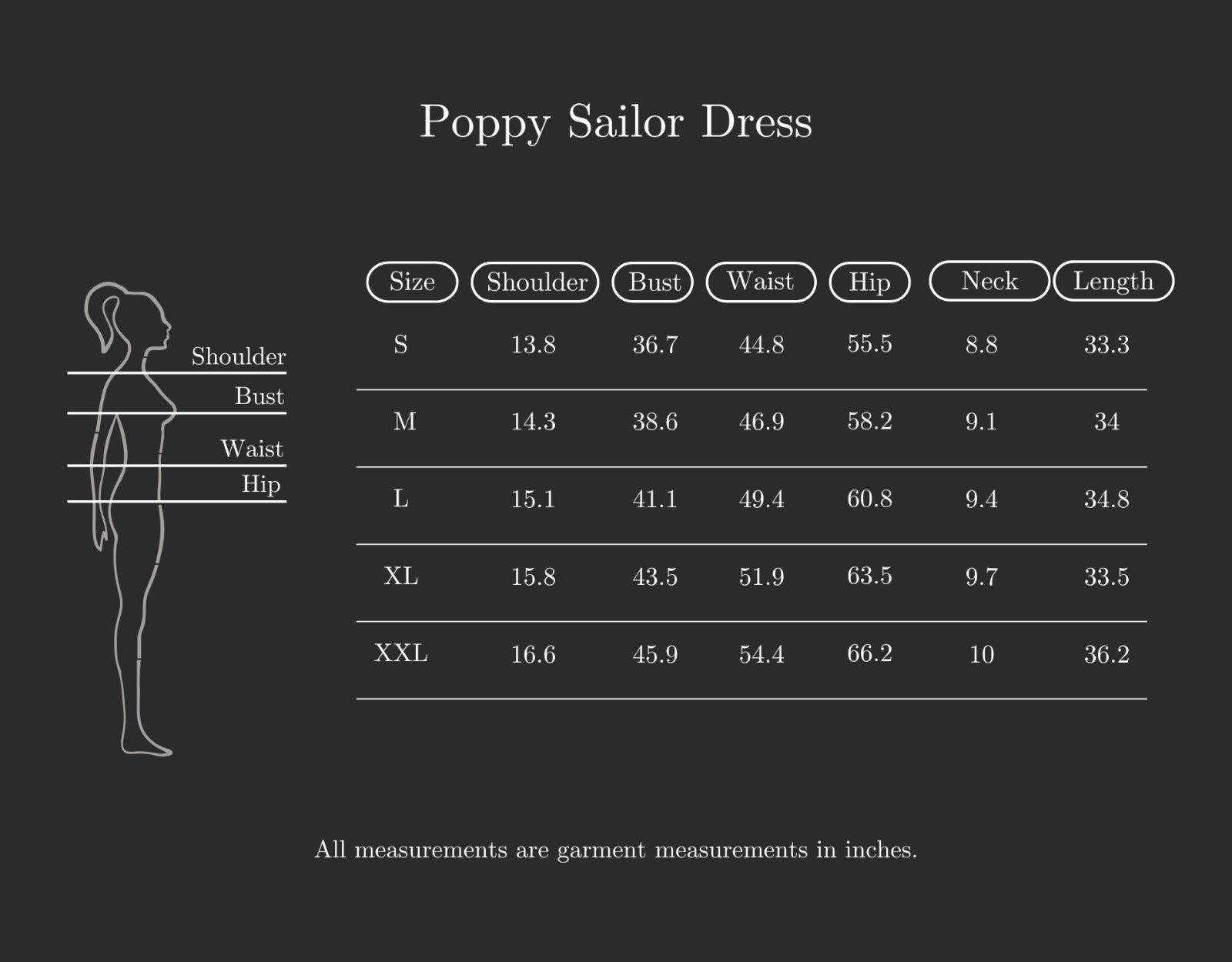 Size Chart (variant 8333716881600)