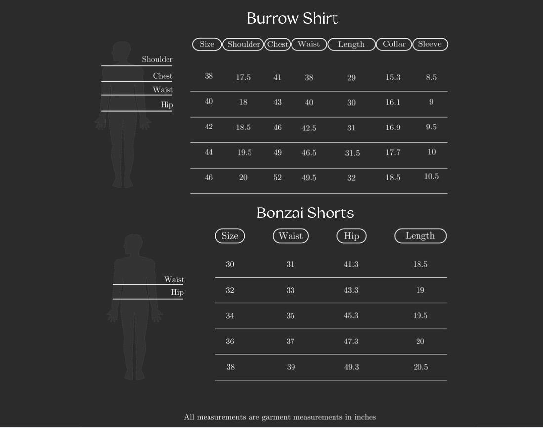 Size Chart (variant 8352923025600)