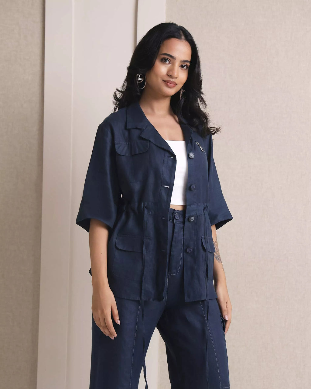 Set of 2: Amber Jacket & Sienna Cargo Pants