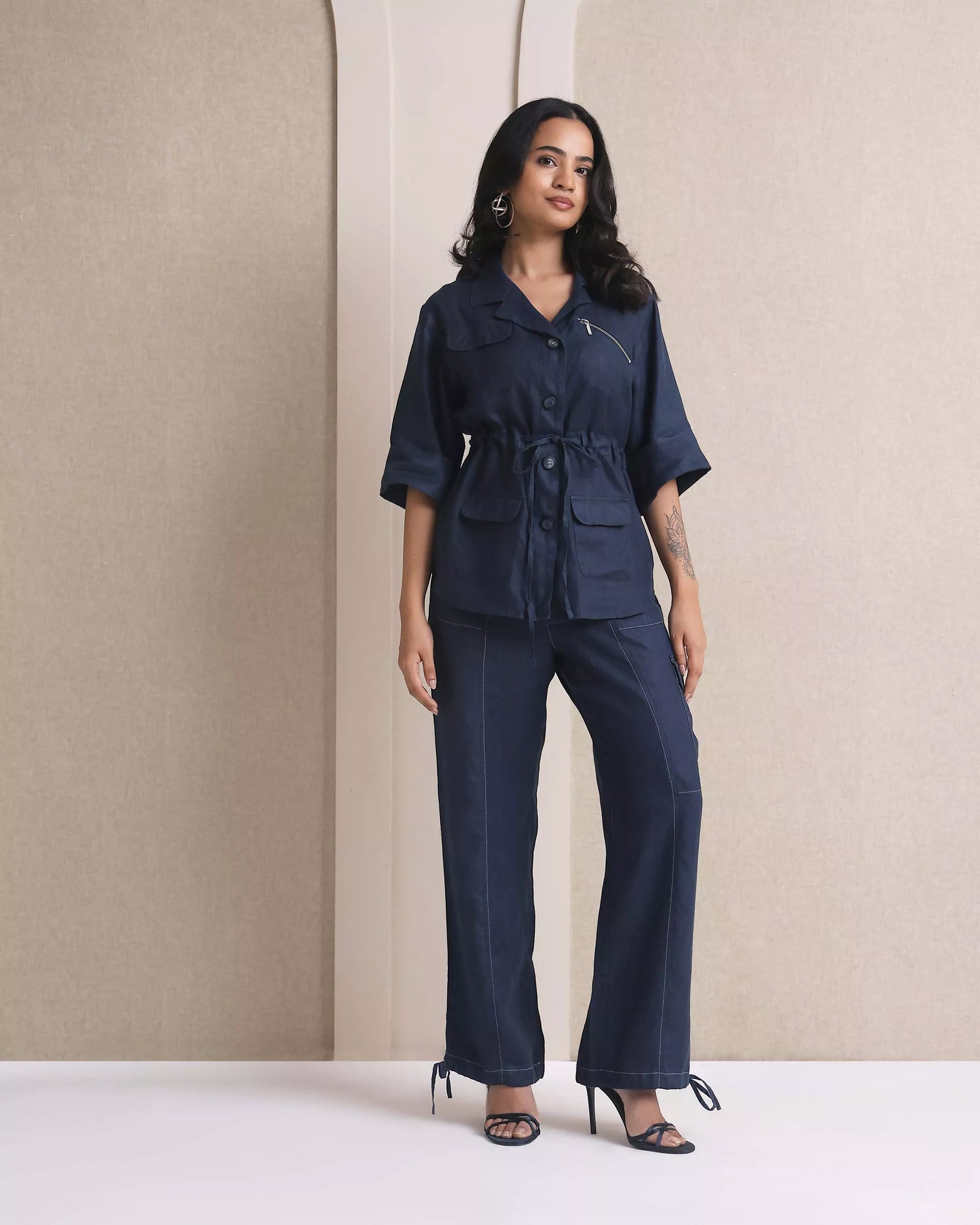 Set of 2: Amber Jacket & Sienna Cargo Pants