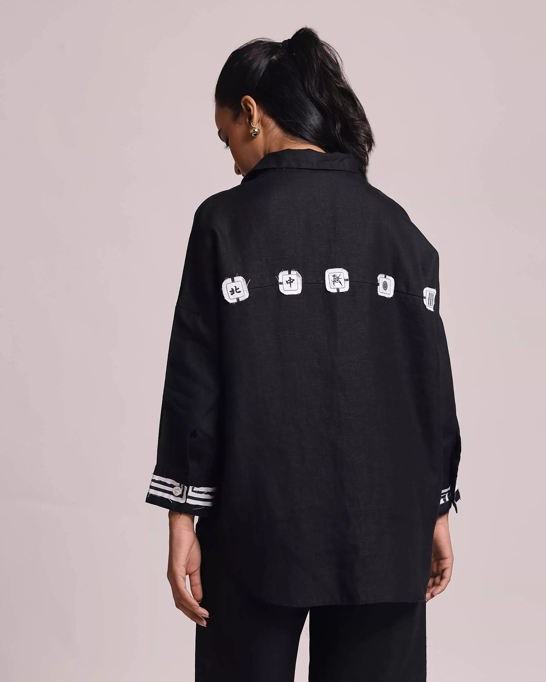 Set of 2: Mahjong Shirt & Marigold Pants