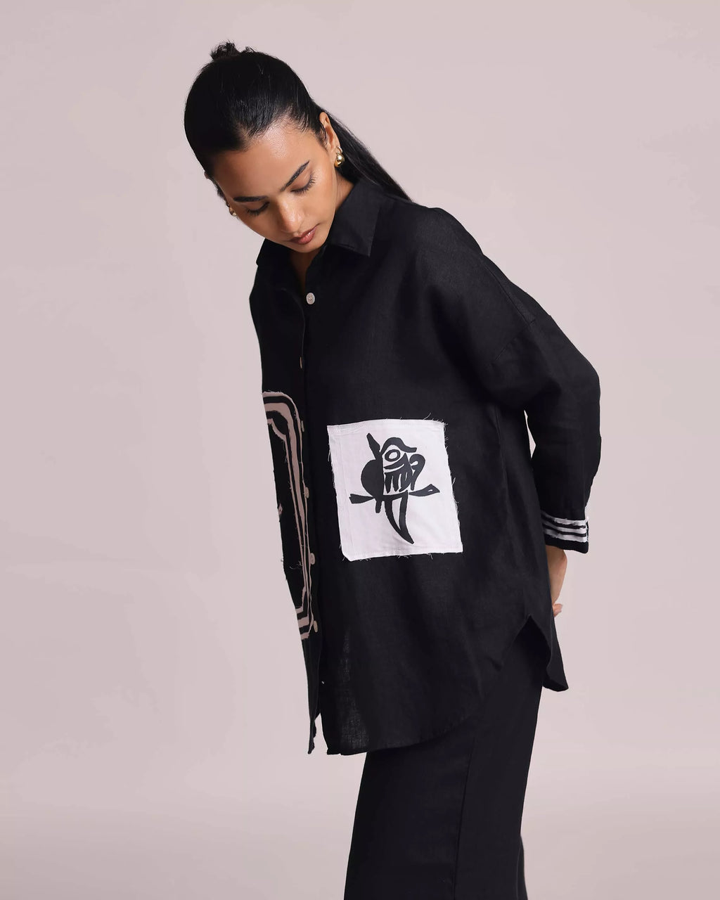 Set of 2: Mahjong Shirt & Marigold Pants