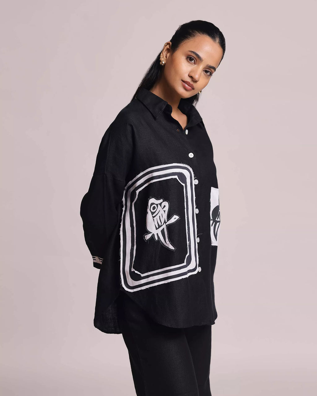 Set of 2: Mahjong Shirt & Marigold Pants