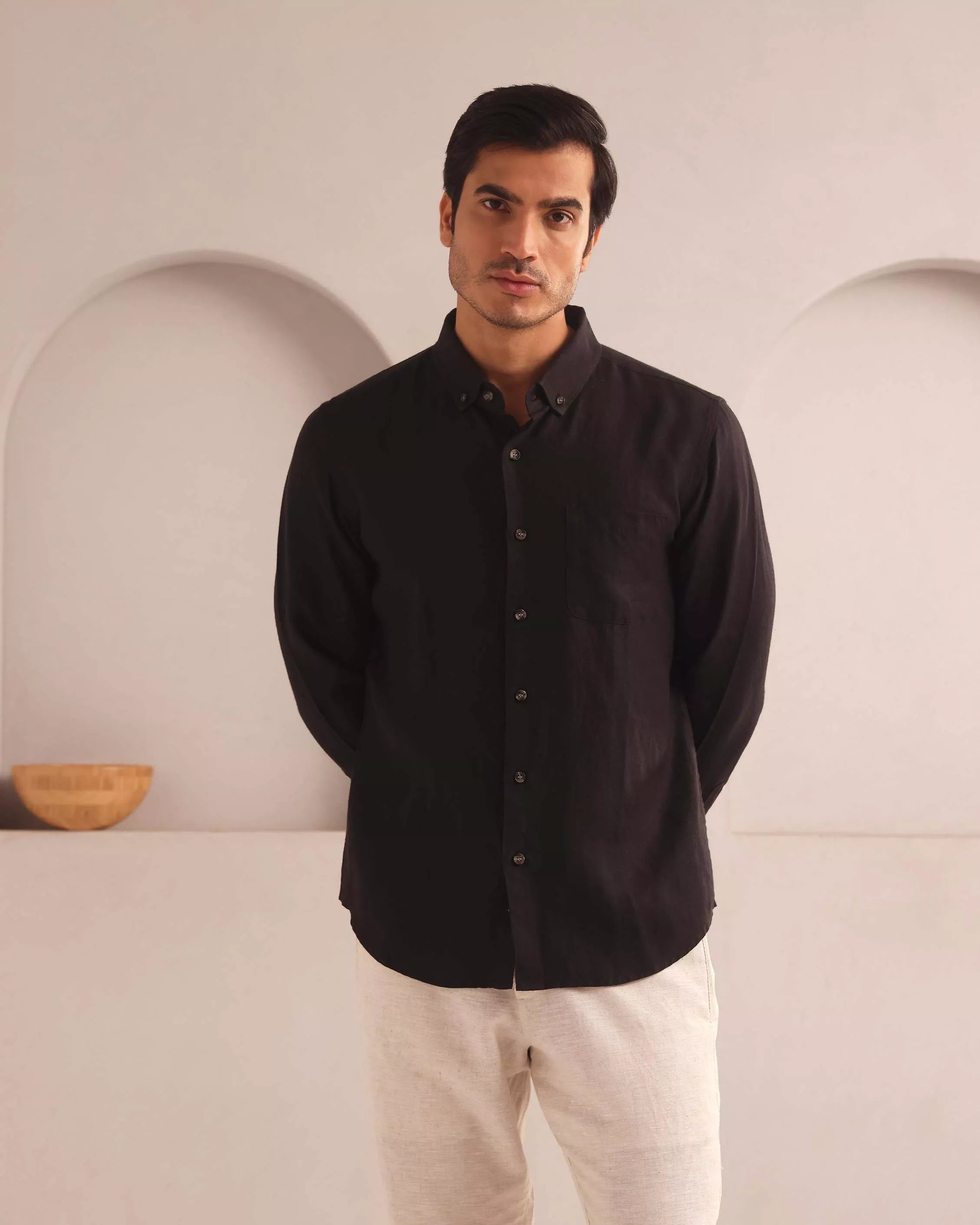 Set of 2: Velocity Buttondown Shirt and Cedar Pants