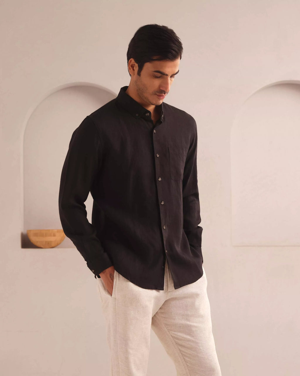 Set of 2: Velocity Buttondown Shirt and Cedar Pants