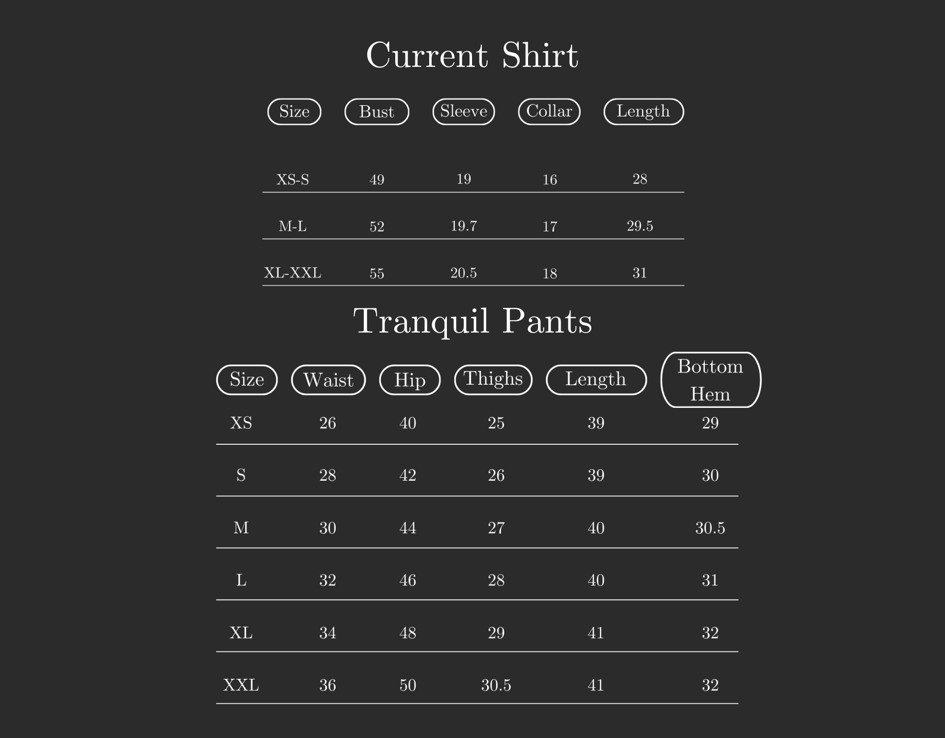 Size Guide Image