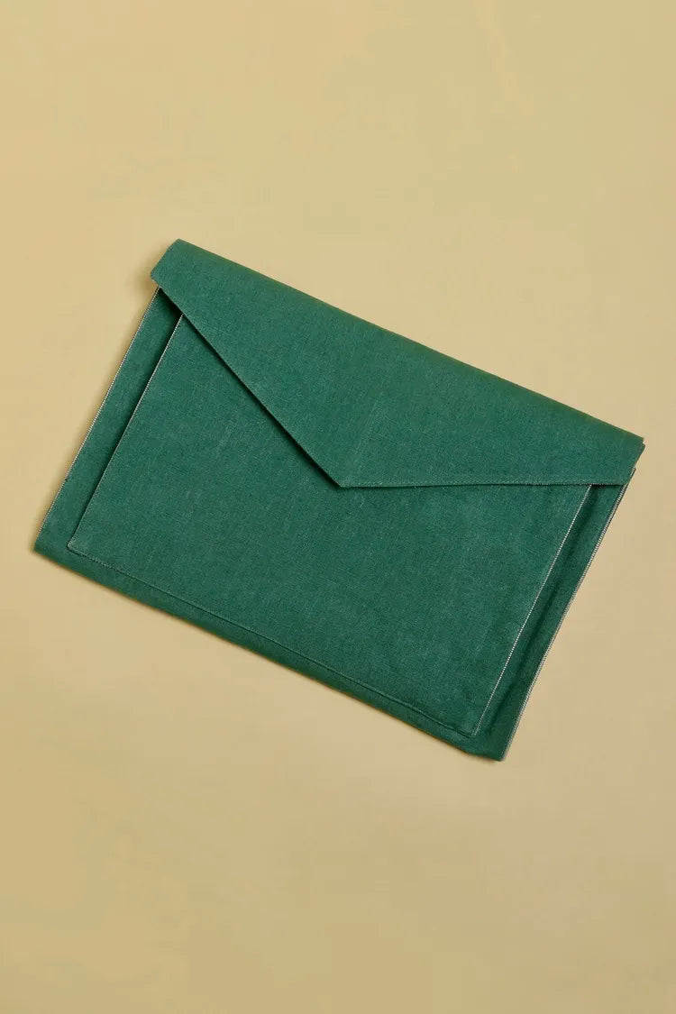 Aloe Laptop/Tablet Sleeve - Deep Green