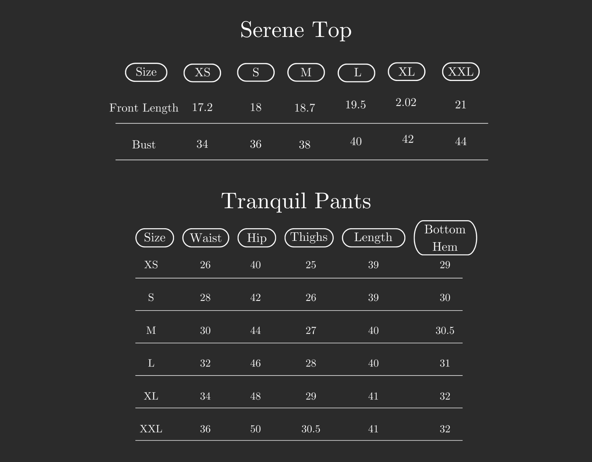 Size Guide Image
