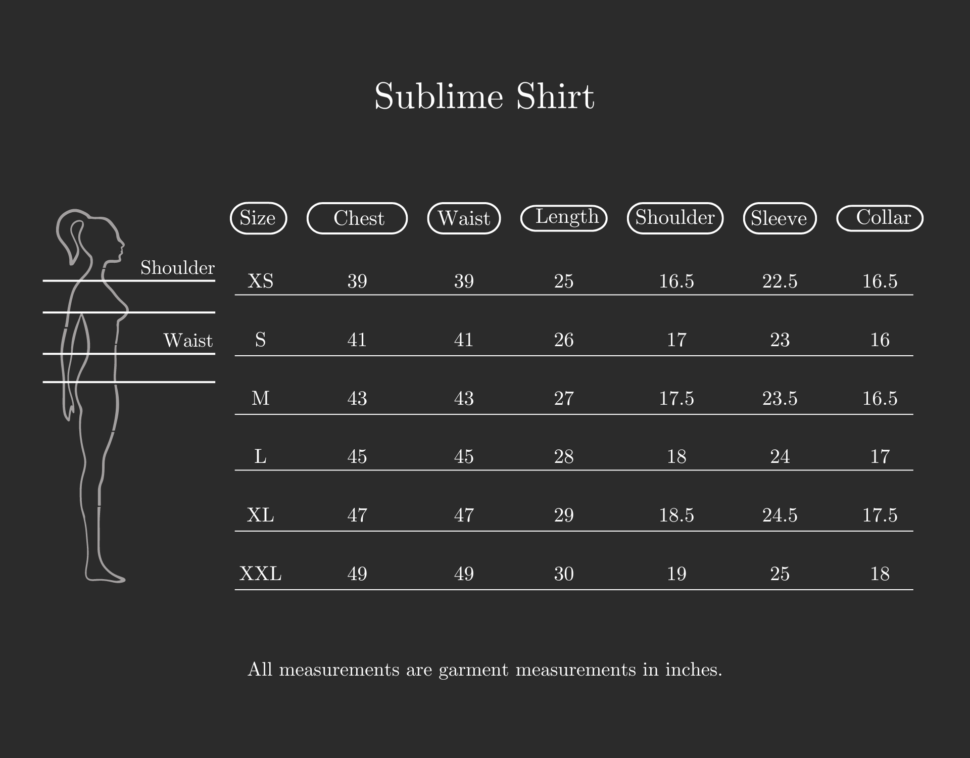 Size Guide Image
