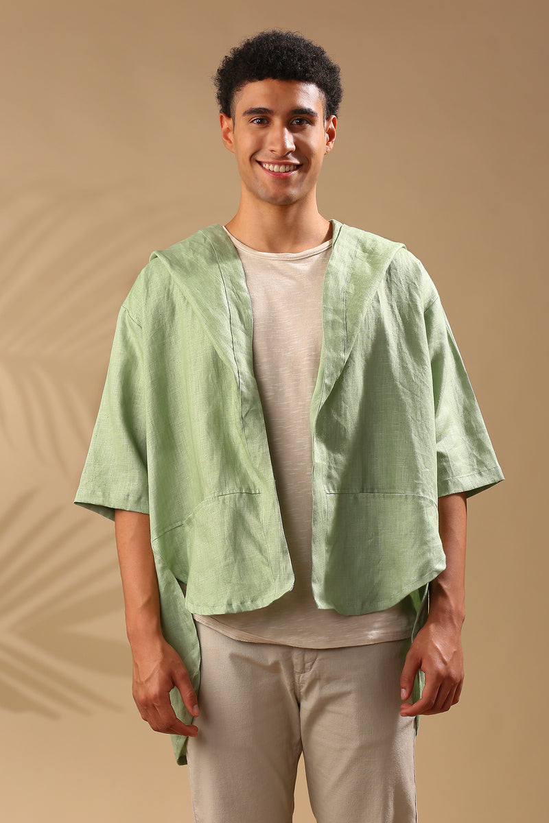 Banyan Gender Fluid Jacket - Sage Green