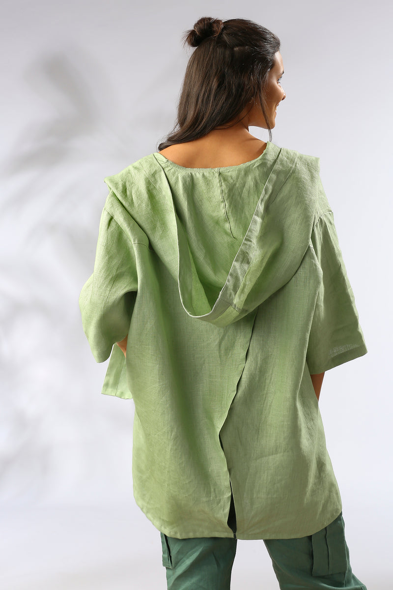 Banyan Gender Fluid Jacket - Sage Green
