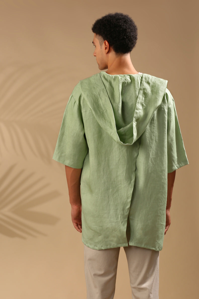 Banyan Gender Fluid Jacket - Sage Green