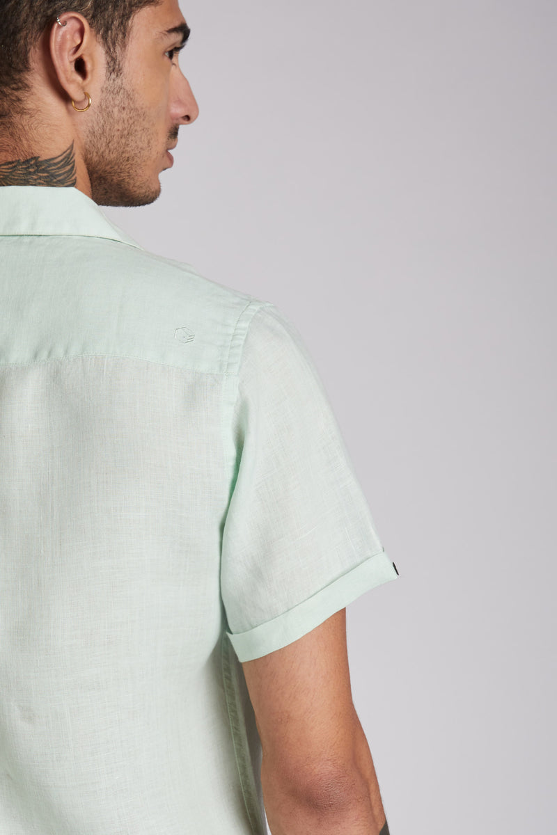 Arrow Resort Shirt - Mint Green