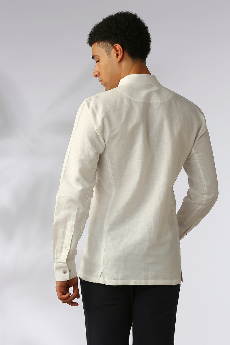 Aspen Button-down Shirt - White