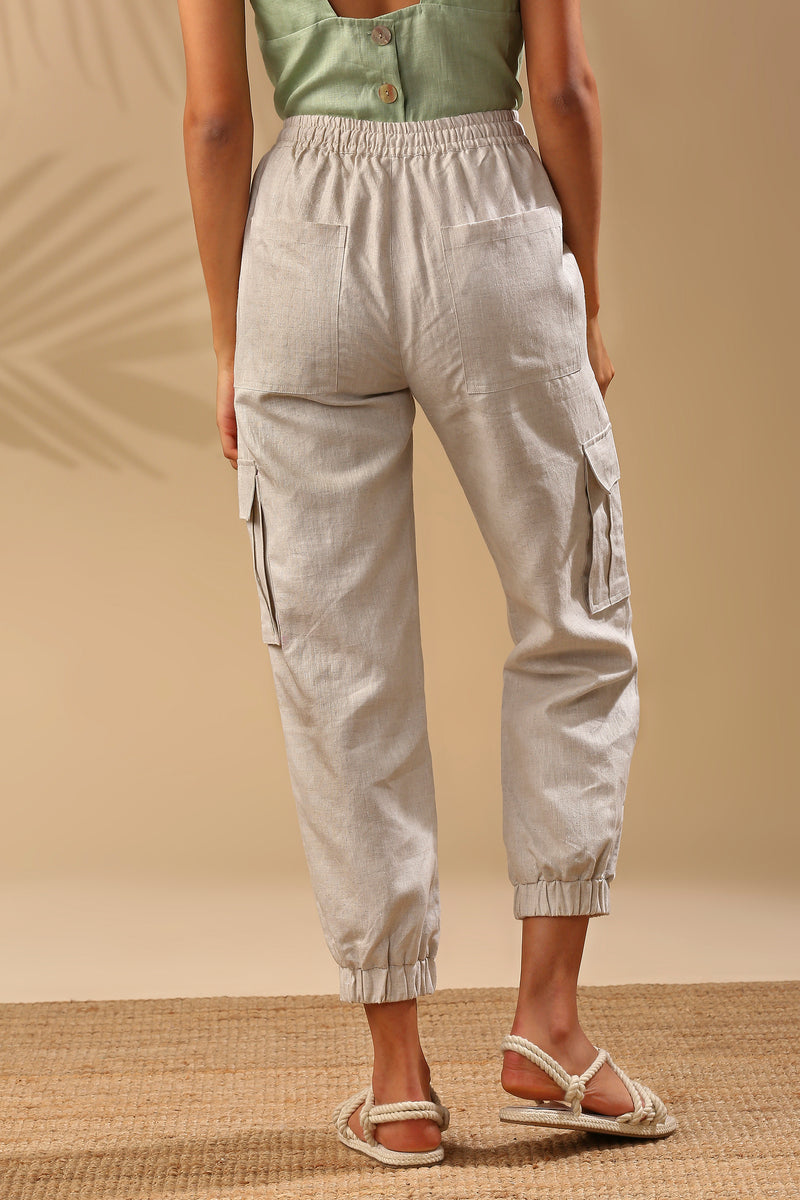 Savannah Cargo Pants - Oatmeal