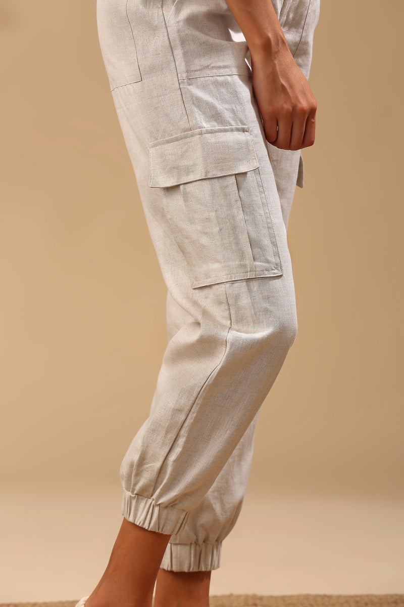 Savannah Cargo Pants - Oatmeal