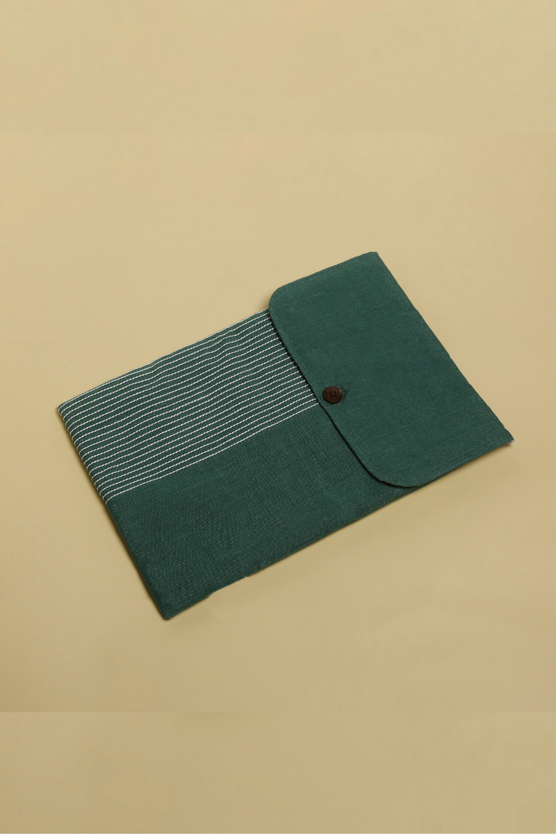 Jade Laptop/Tablet Sleeve - Deep Green