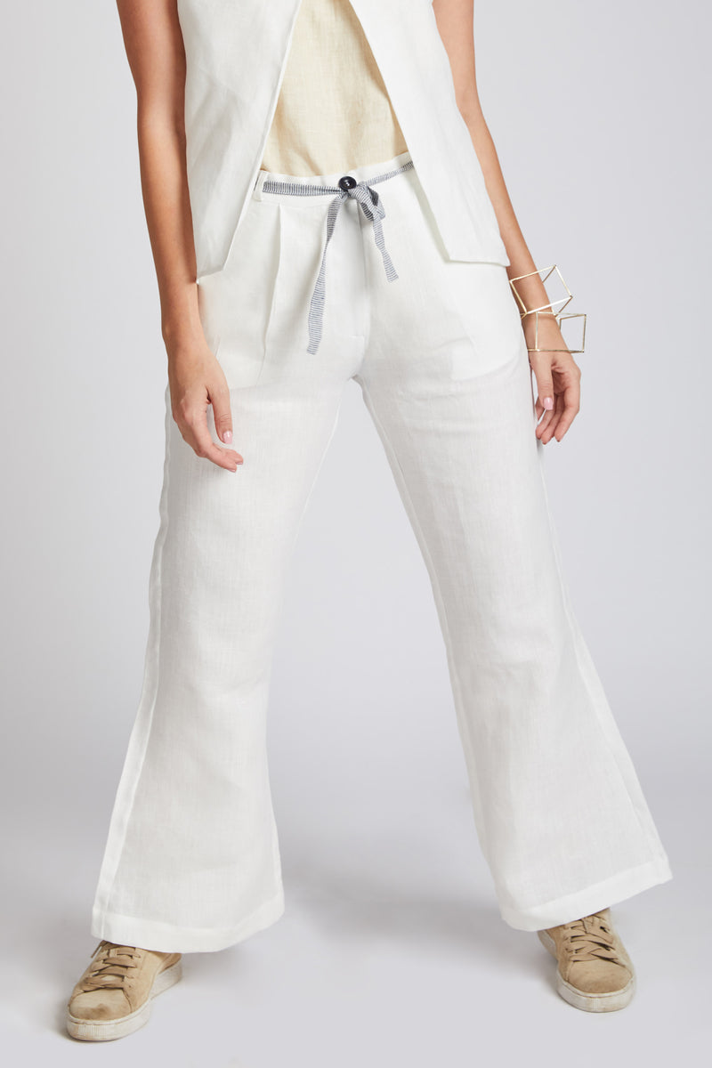 Mast Culotte Pants - White