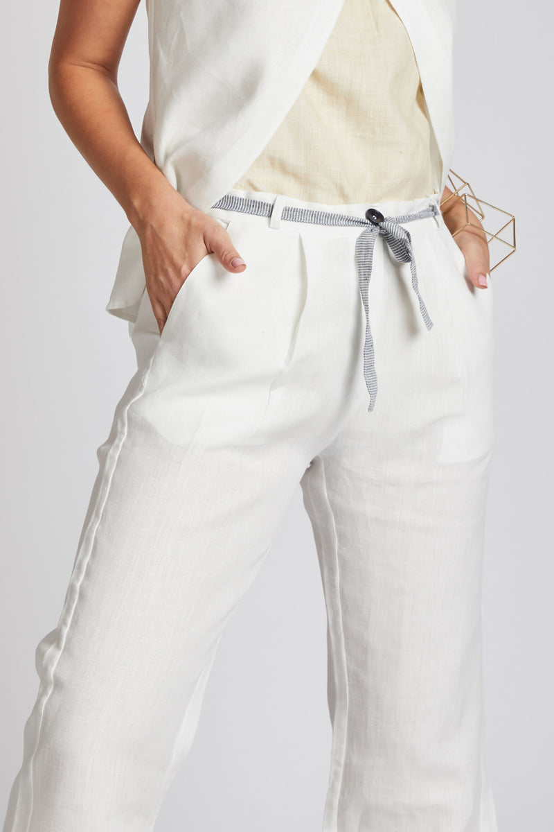 Mast Culotte Pants - White