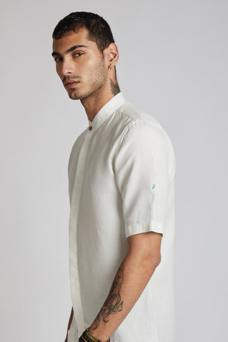 Metamorphosis Kurta - White