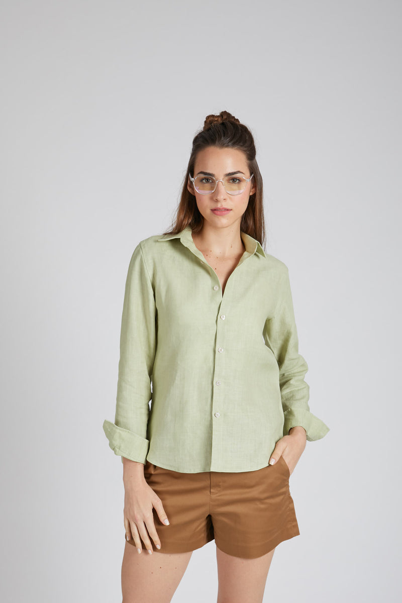 Mist Full Sleeve Shirt - Pista Green
