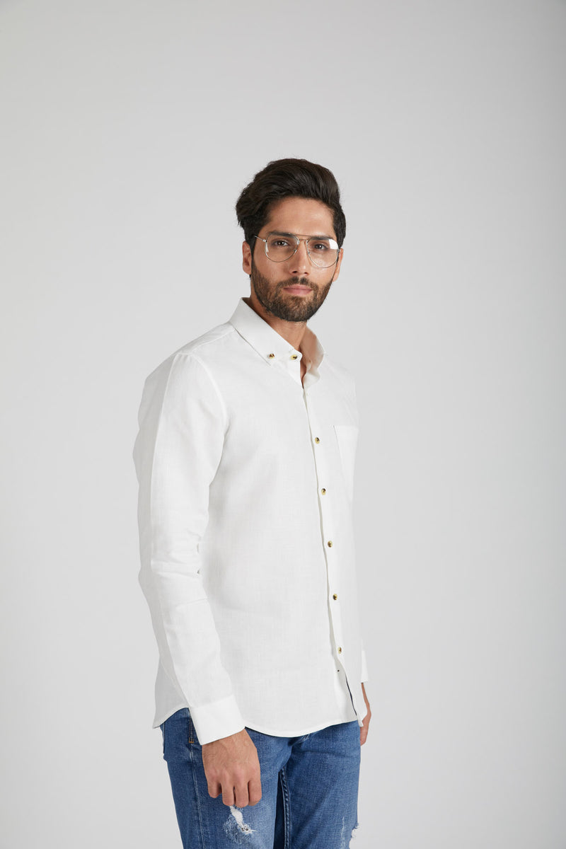 Velocity Buttondown Shirt - White