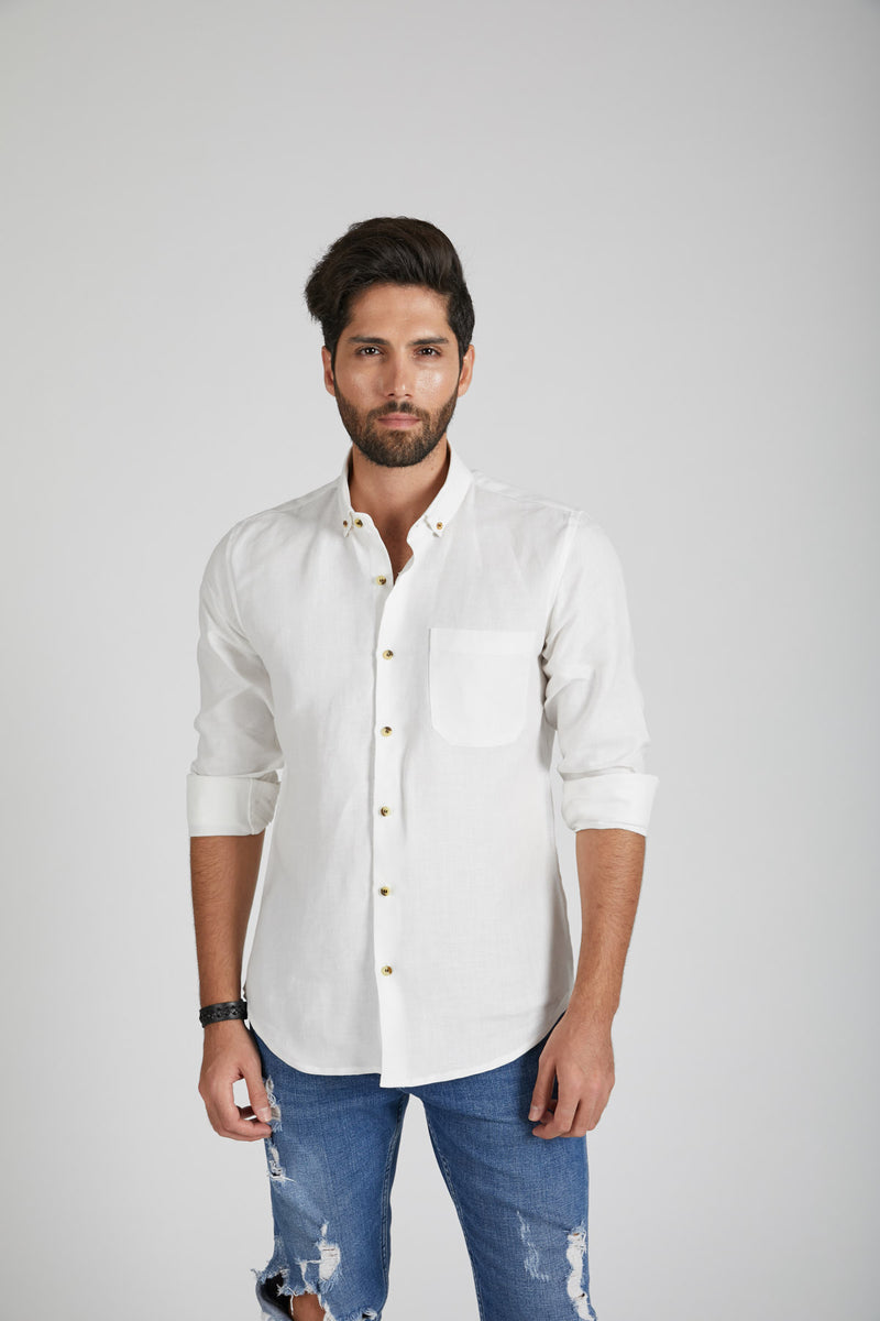 Velocity Buttondown Shirt - White