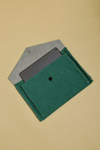 Aloe Laptop/Tablet Sleeve - Deep Green